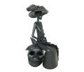 Catrina black sentada en Skull - 14 in. Adan