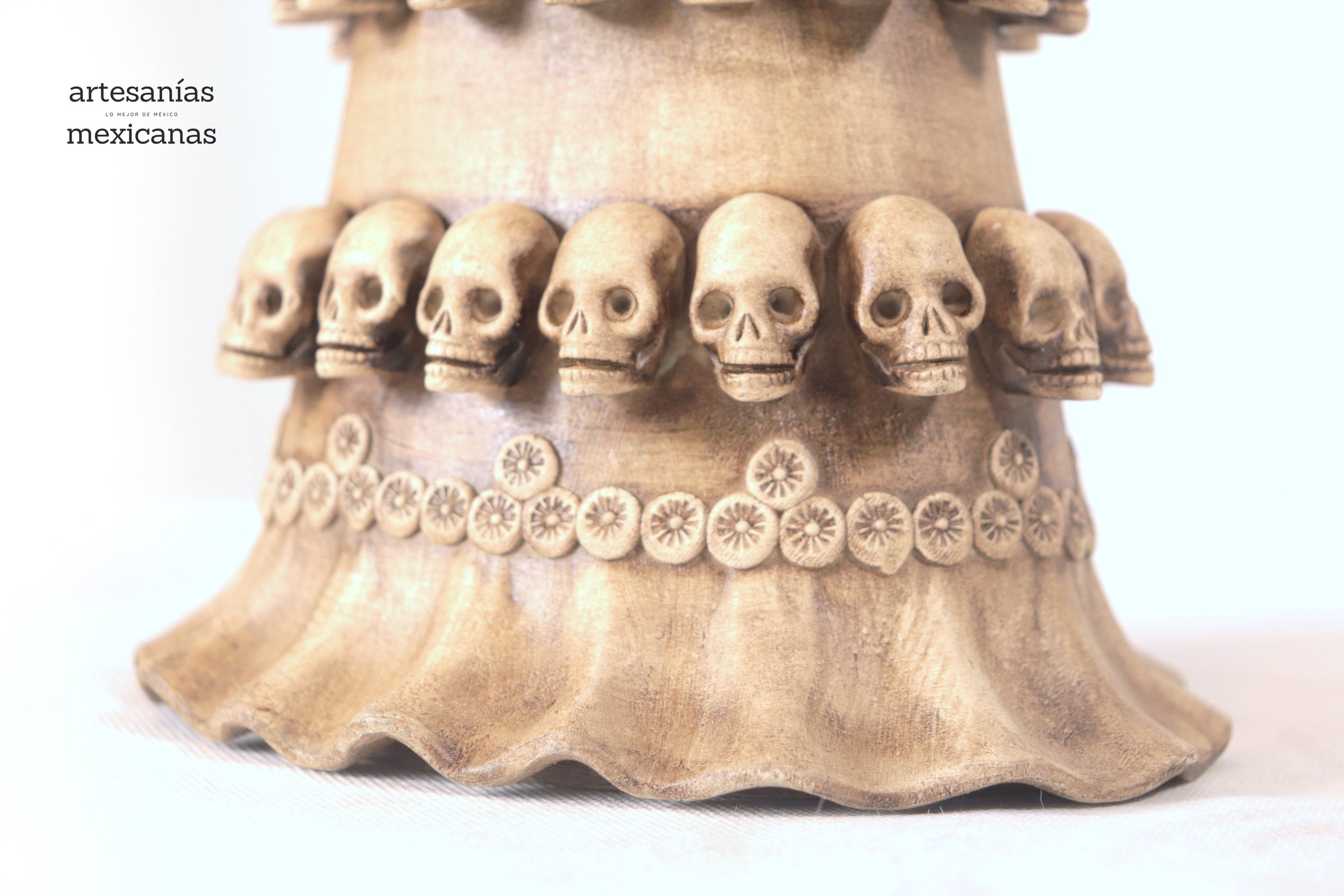 Catrina with Calaveritas Beige - 20 in. - in. Production Adan