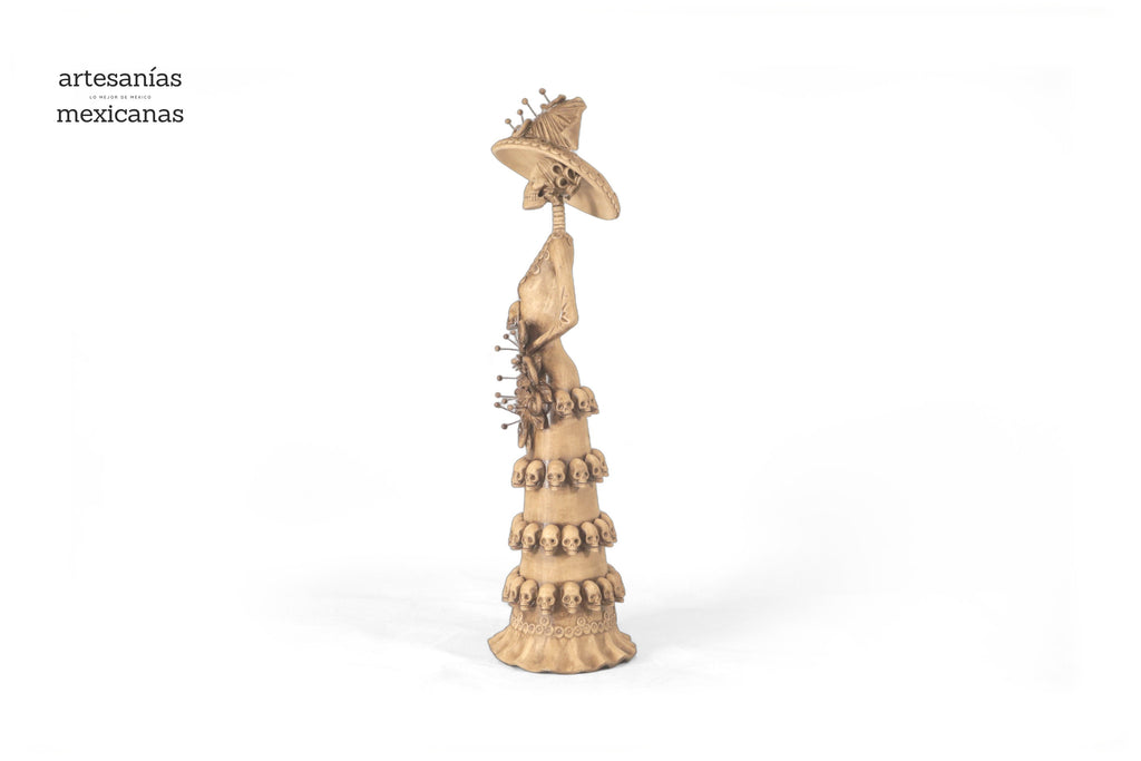 Catrina with Calaveritas Beige - 20 in. - in. Production Adan