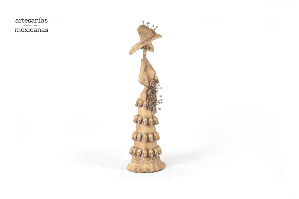 Catrina with Calaveritas Beige - 20 in. - in. Production Adan