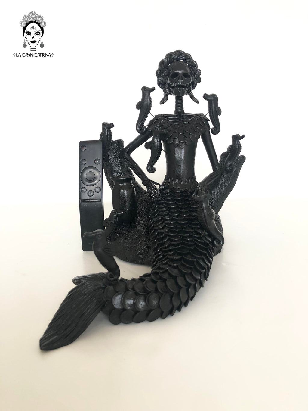 Catrina Sirena black - 12.2 in. Adan