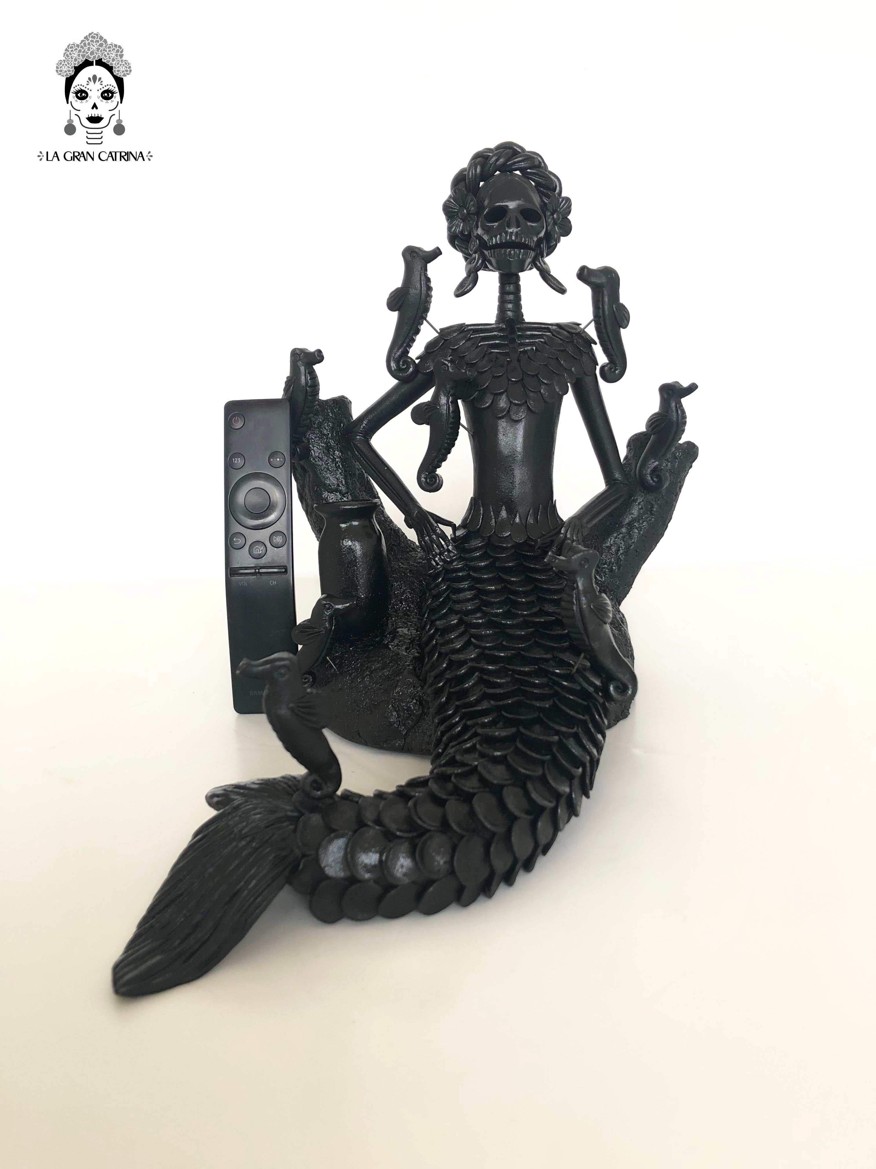 Catrina Sirena black - 12.2 in. Adan