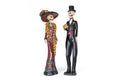 Pareja Catrines Elegantes with Flowers of Marigold - 28.7 in. Carolina y Ramon de la Cruz