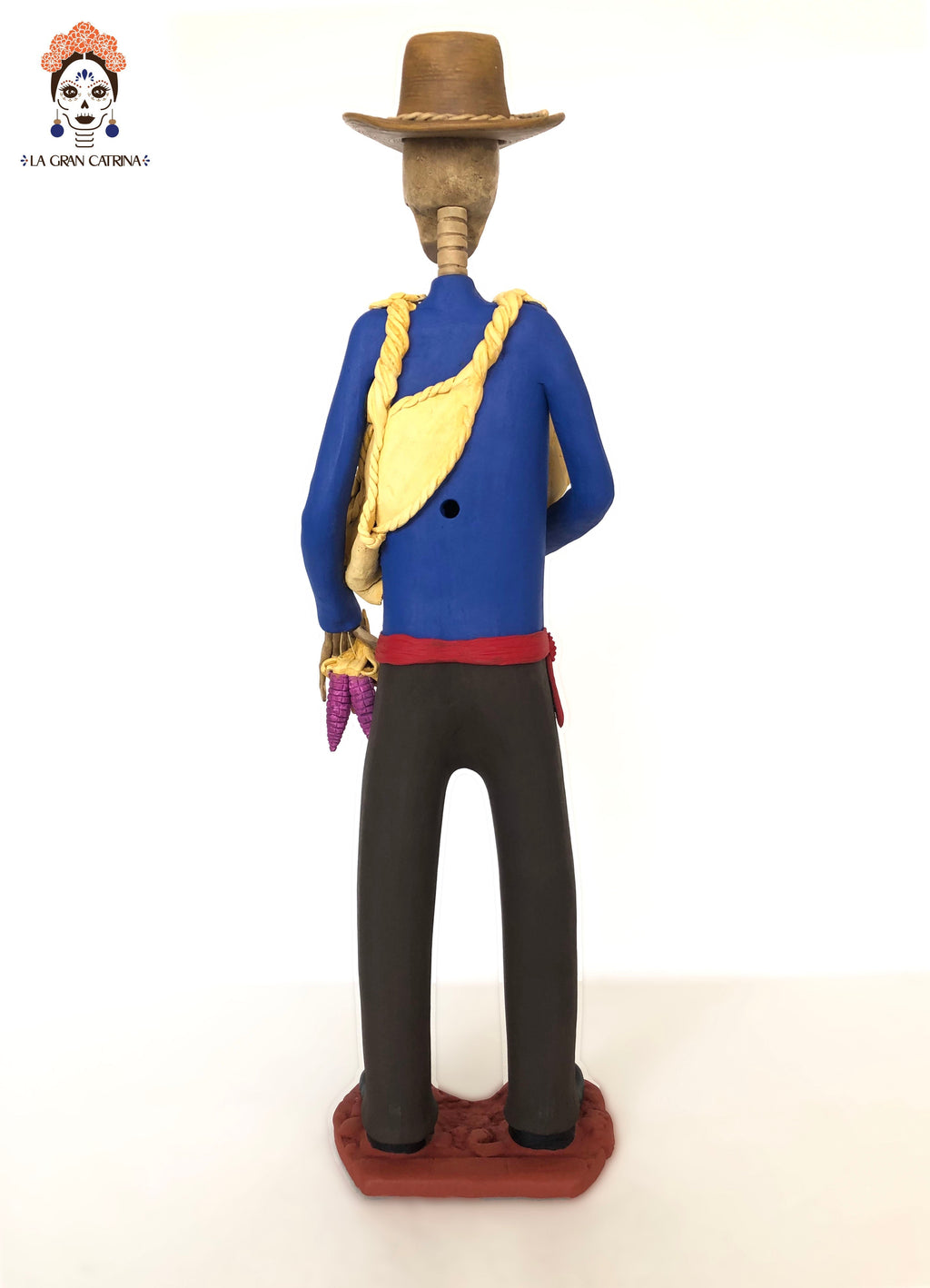Catrin maicero of camisa Blue - 28 in. - Made to Order Adan
