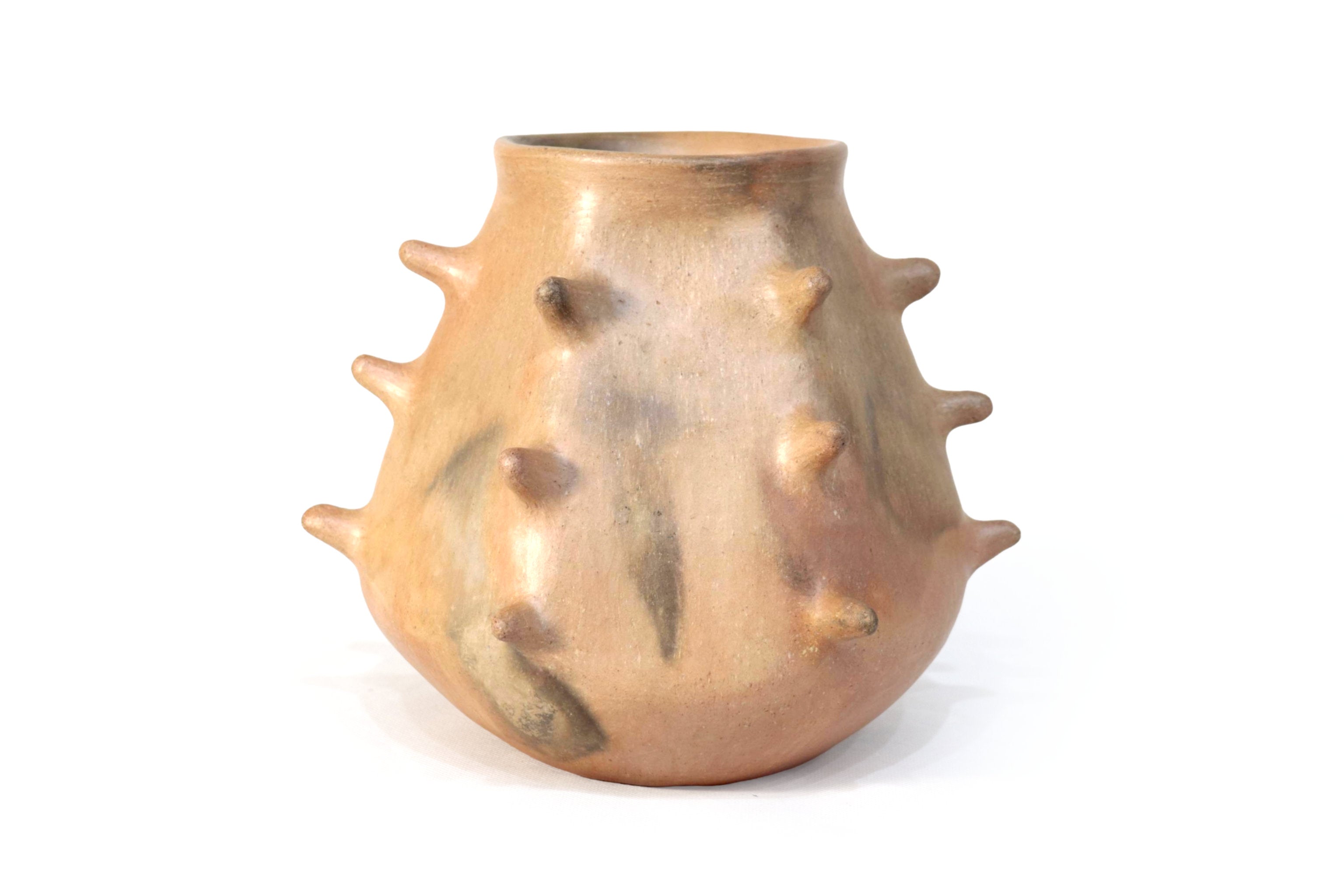 Vessel Ancestral Mixe with Spikes - 7.8 in. Silvia Mixe