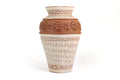Vase Flower Clay Tall - Patamban - 12.9 in. Patamban