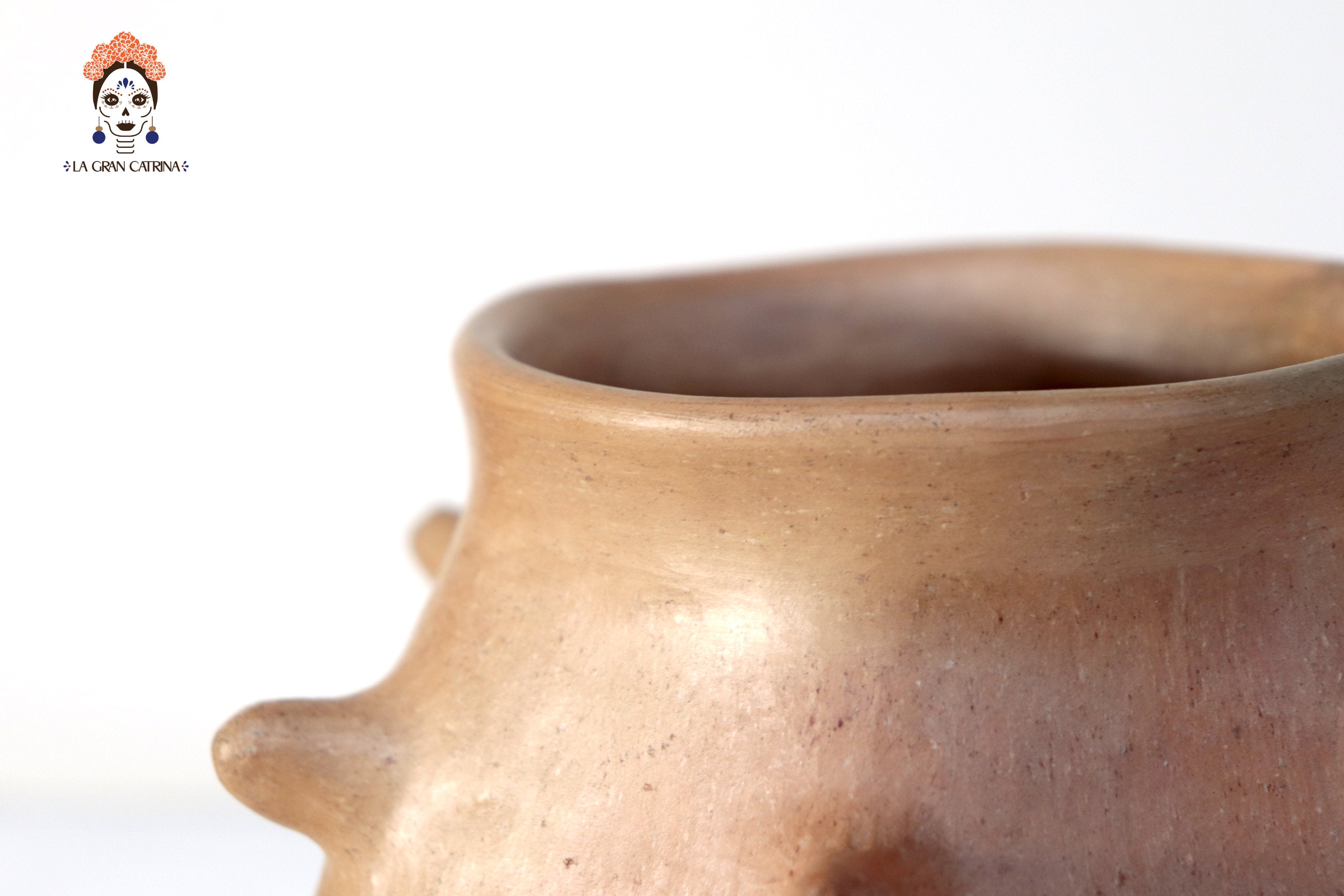 Vessel Ancestral Mixe with Spikes - 7.8 in. Silvia Mixe
