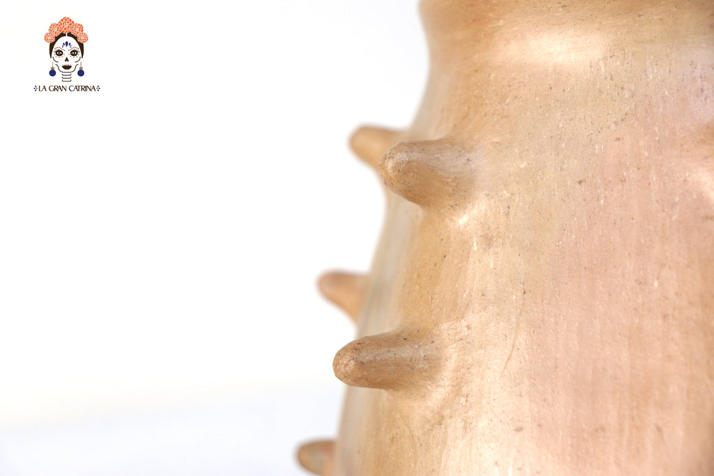 Vessel Ancestral Mixe with Spikes - 7.8 in. Silvia Mixe