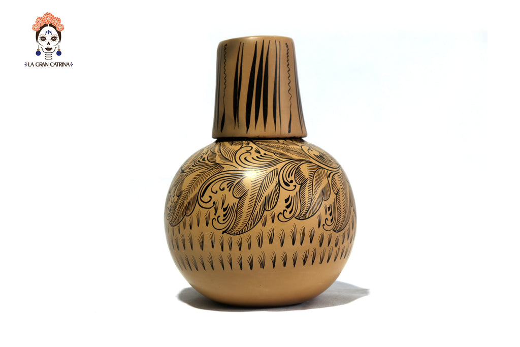 Cerámica yellow with vaso - Huancito - 9.1 in. - Made to Order Huancito