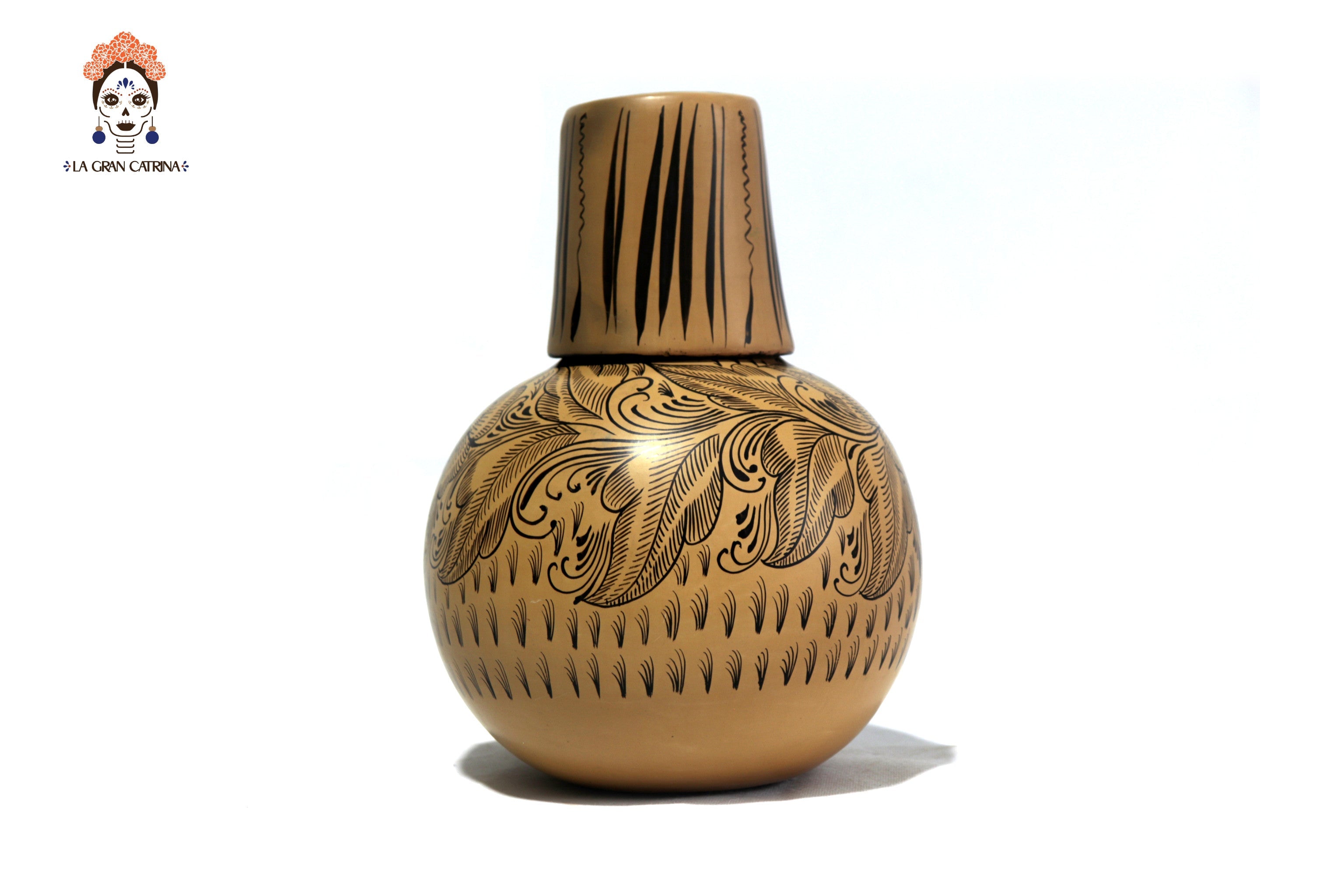 Cerámica yellow with vaso - Huancito - 9.1 in. - Made to Order Huancito
