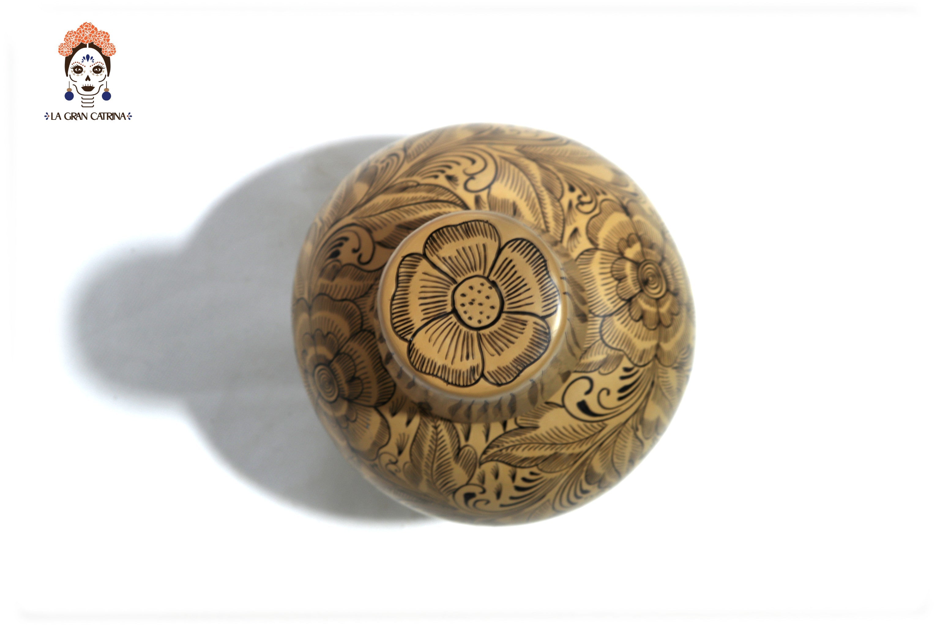Cerámica yellow with vaso - Huancito - 9.1 in. - Made to Order Huancito