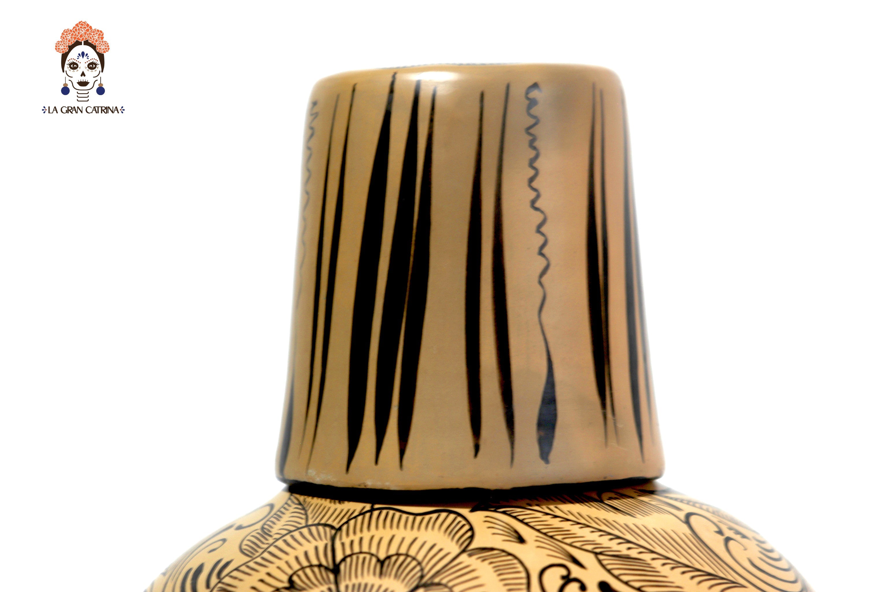 Cerámica yellow with vaso - Huancito - 9.1 in. - Made to Order Huancito
