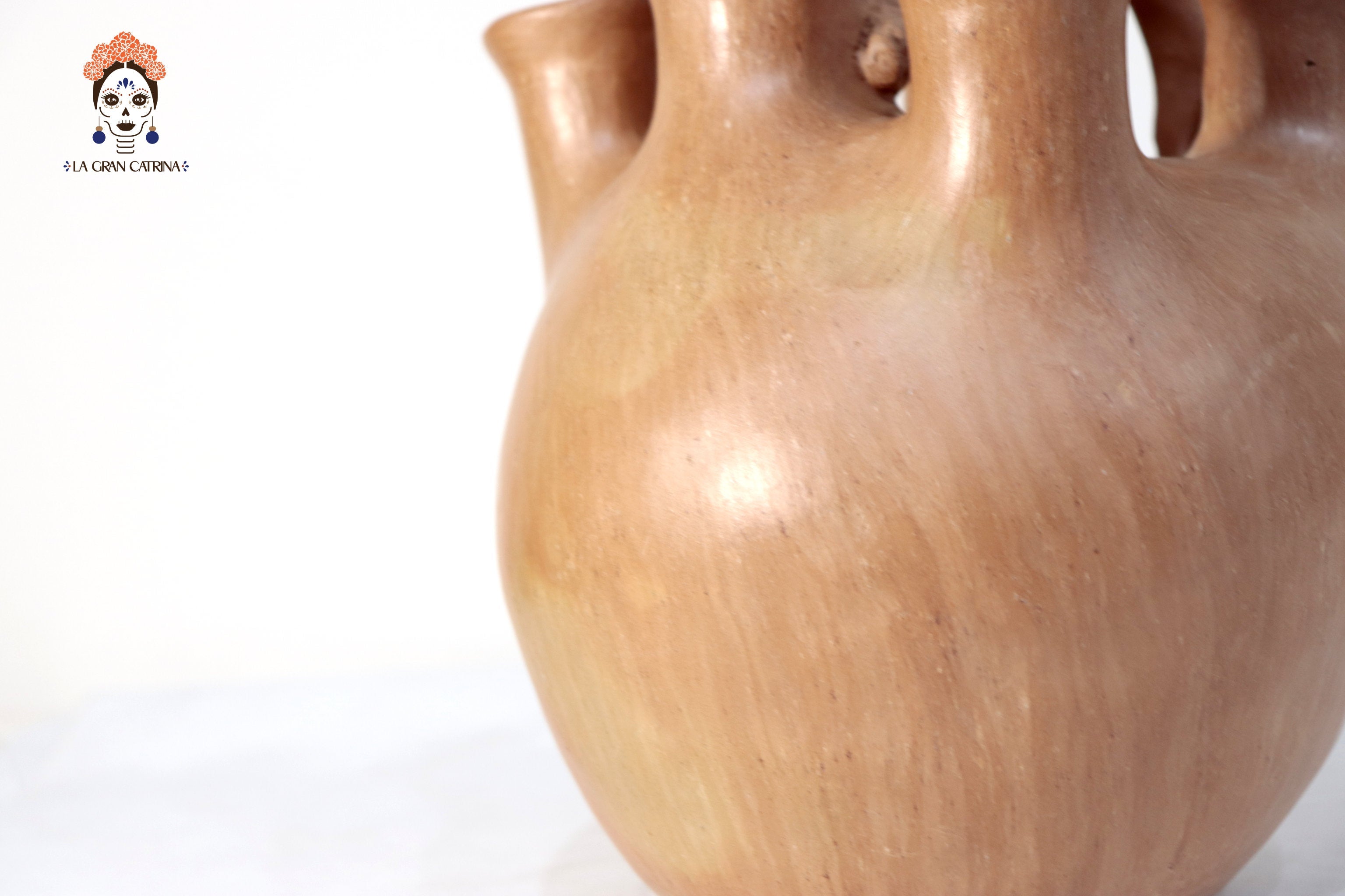 Vessel Ancestral Mixe Opossum Tail II - 6.6 in. Silvia Mixe