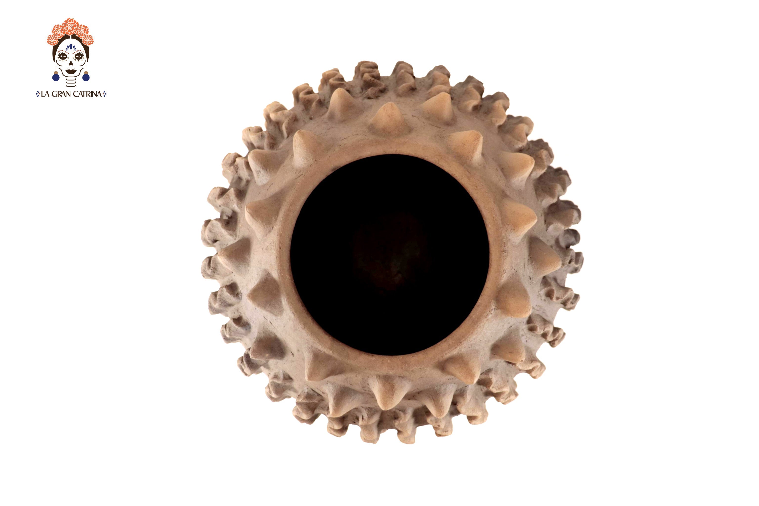 Vase Clay Textured - 11.8 in. Atzompa