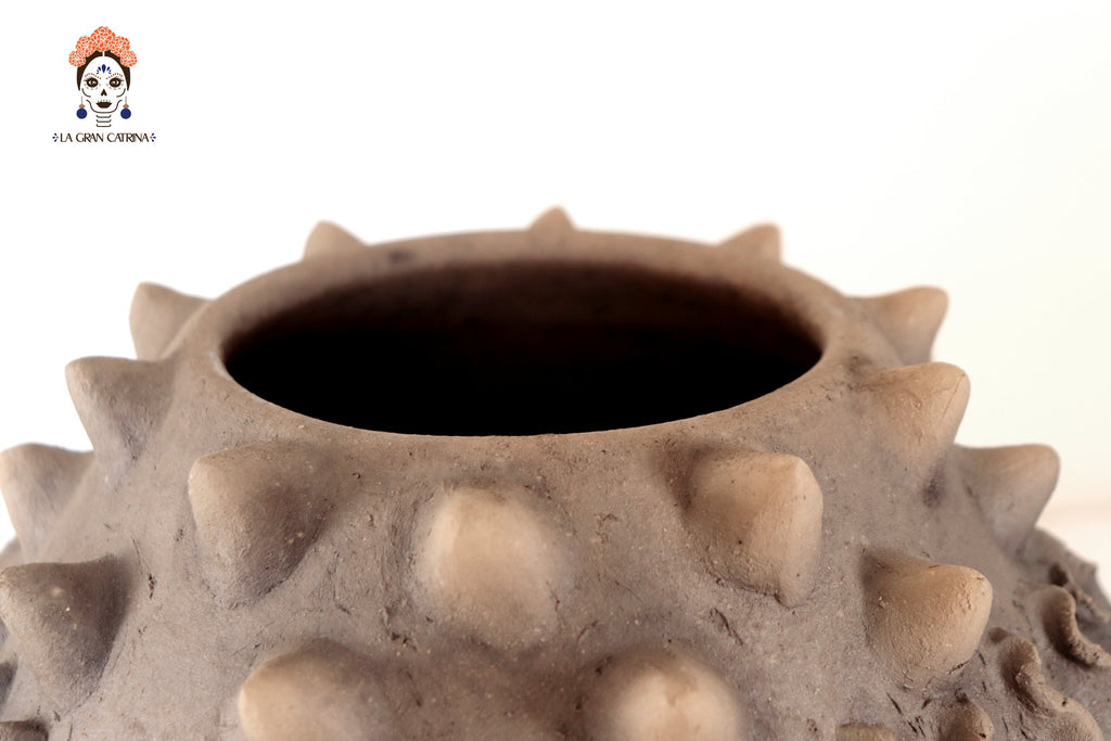 Vase Clay Textured - 11.8 in. Atzompa
