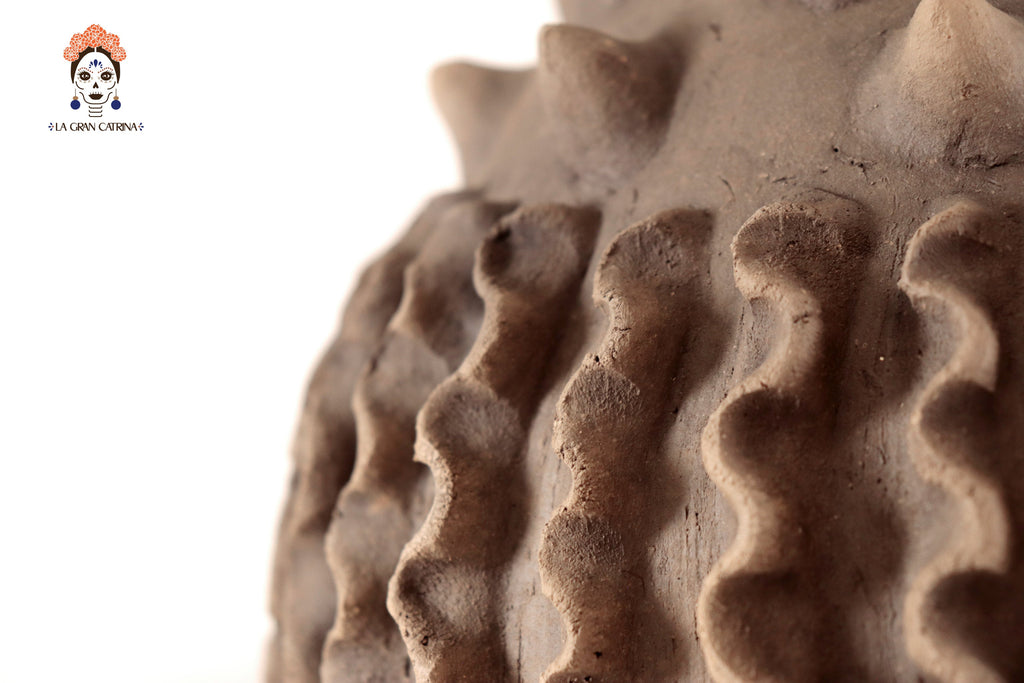 Vase Clay Textured - 11.8 in. Atzompa