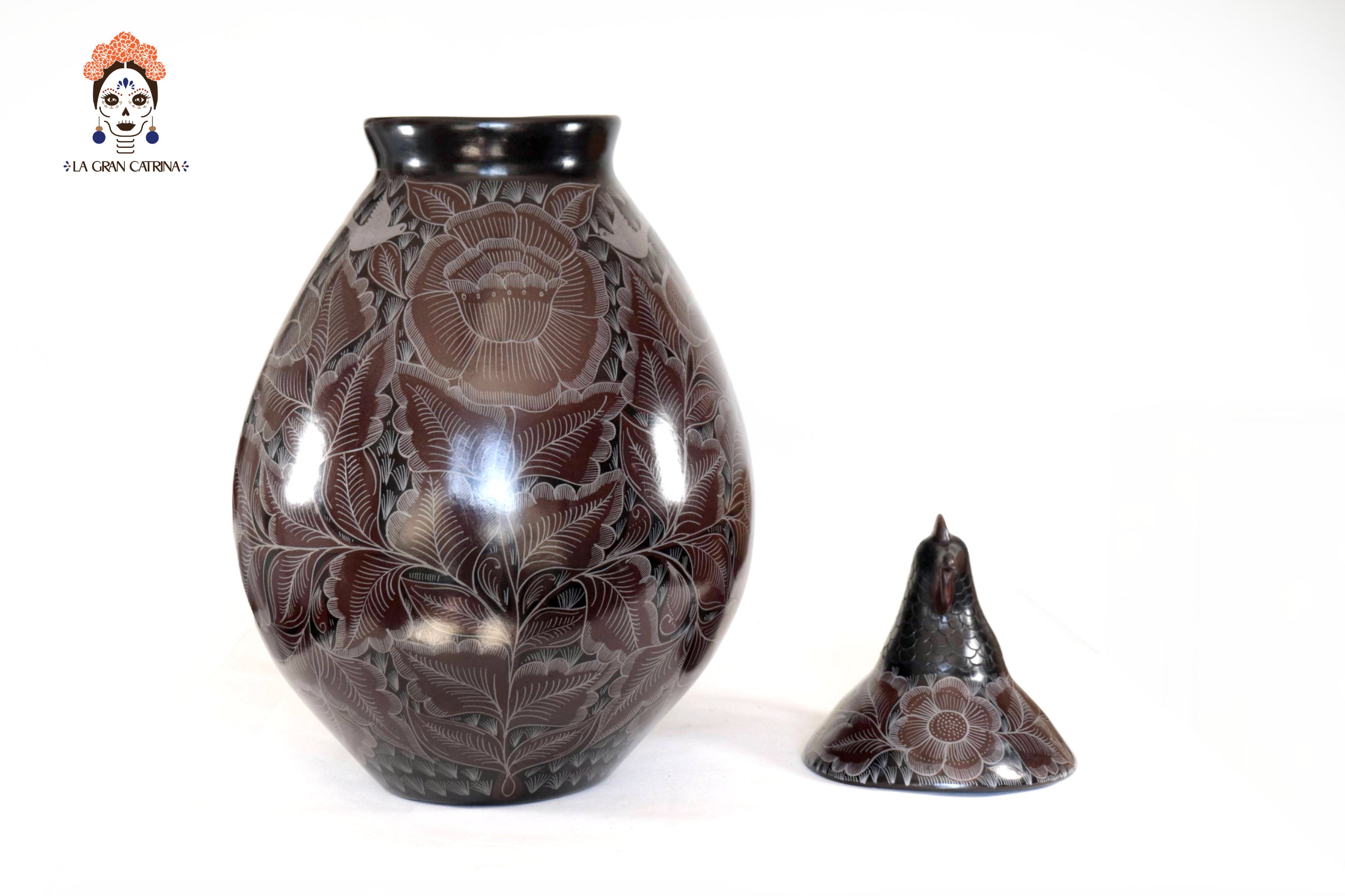 Vase Hen - Huancito - 20.6 in. Pablo Huancito