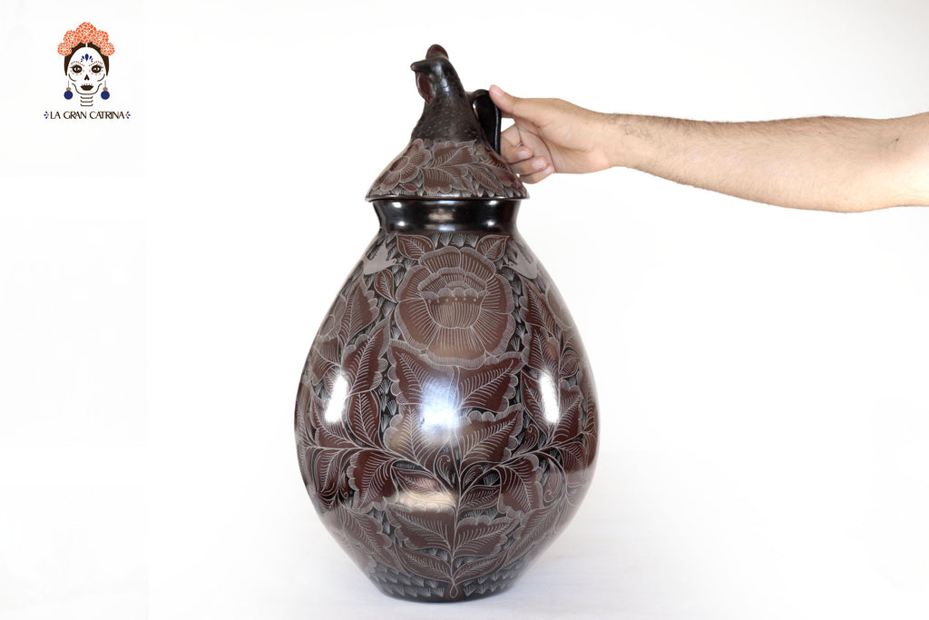 Vase Hen - Huancito - 20.6 in. Pablo Huancito