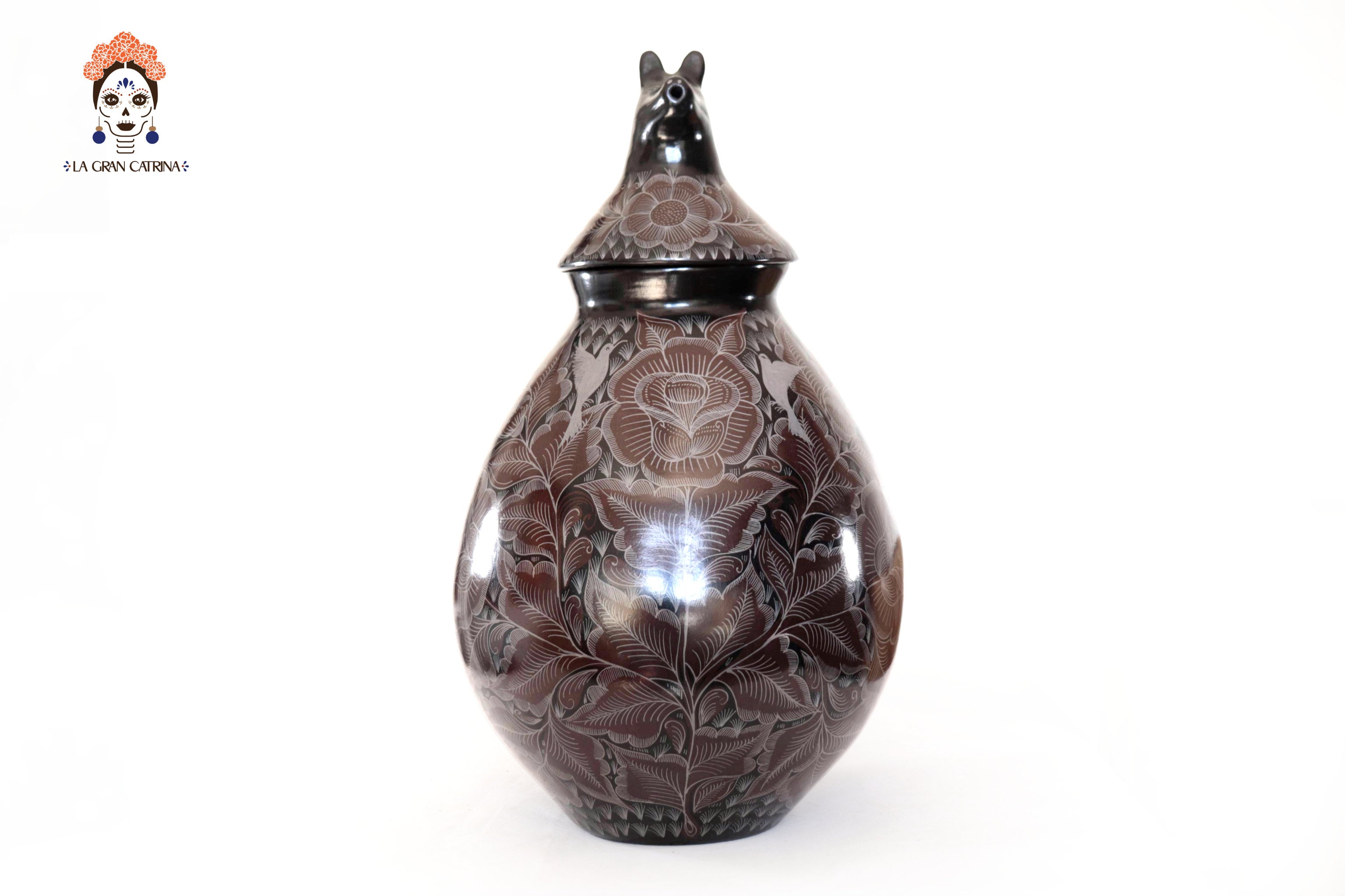 Vase Coyote - Huancito - 20.6 in. Pablo Huancito