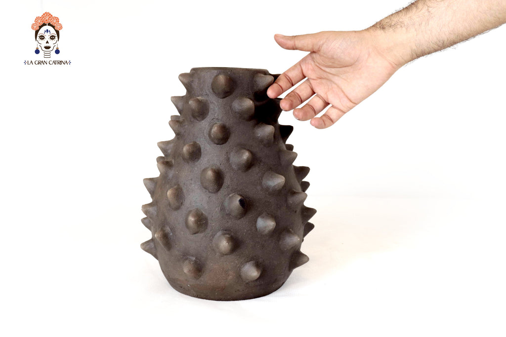 Pochote Planter - 11 in. - in. Production Atzompa