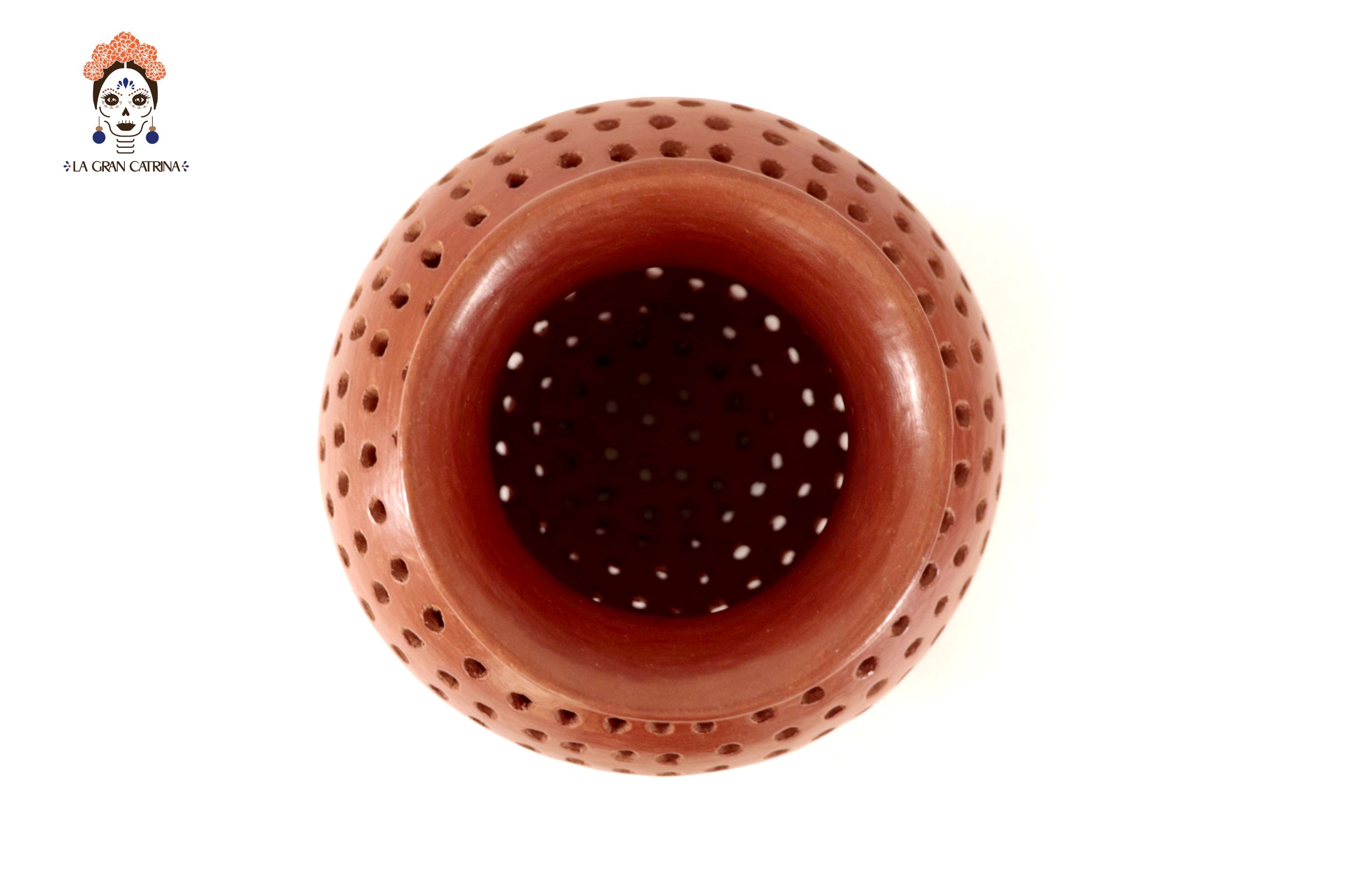 Vase of Maiz - 8.2 in. Atzompa