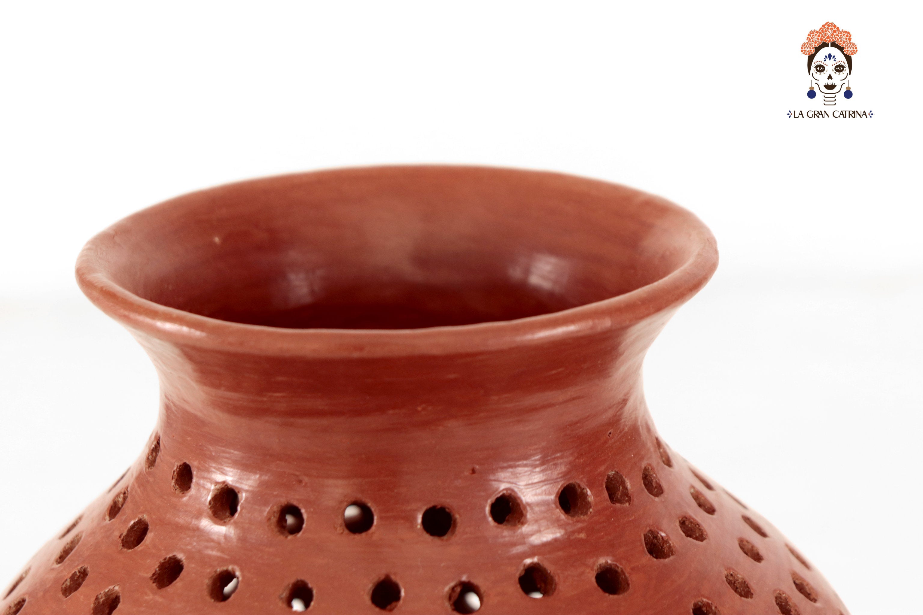 Vase of Maiz - 8.2 in. Atzompa
