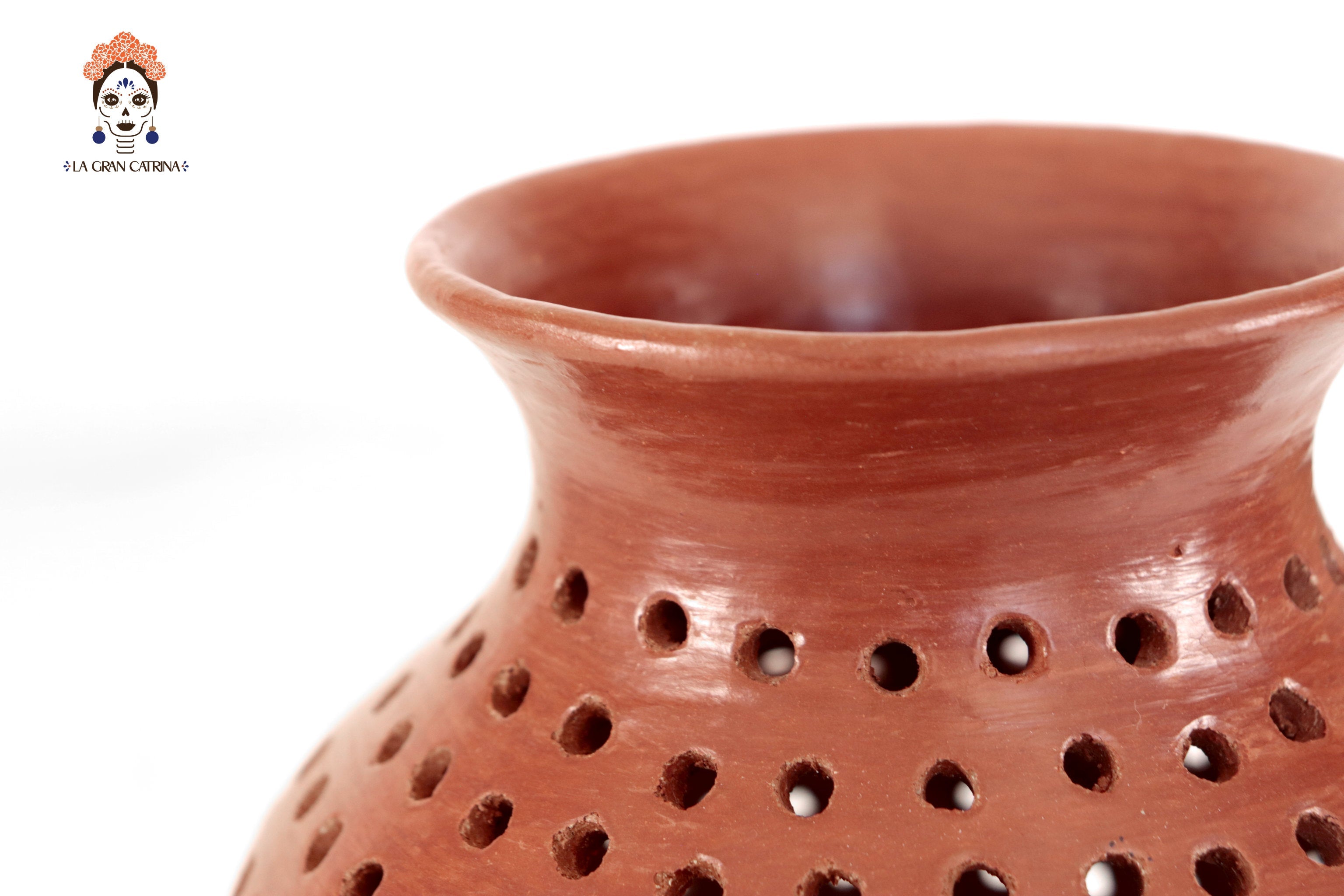 Vase of Maiz - 8.2 in. Atzompa