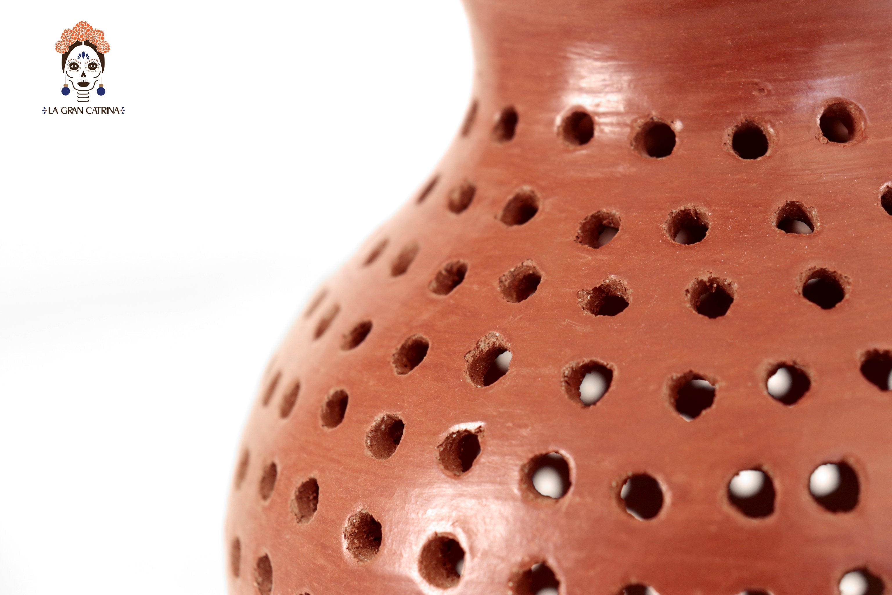Vase of Maiz - 8.2 in. Atzompa
