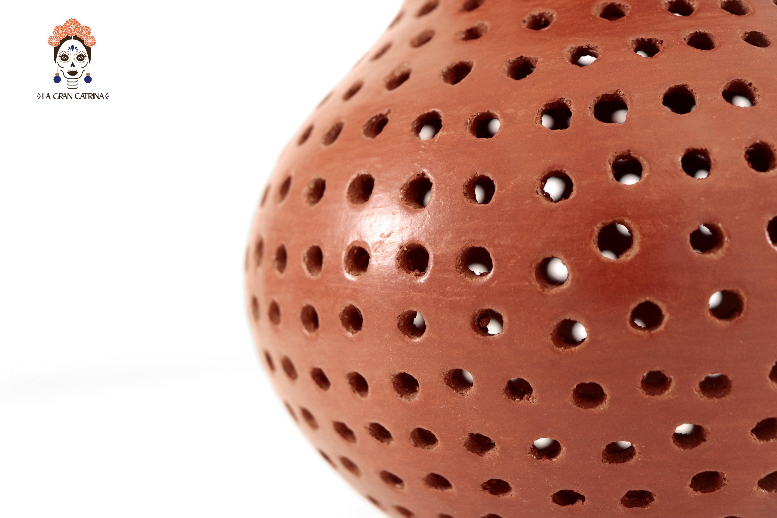 Vase of Maiz - 8.2 in. Atzompa