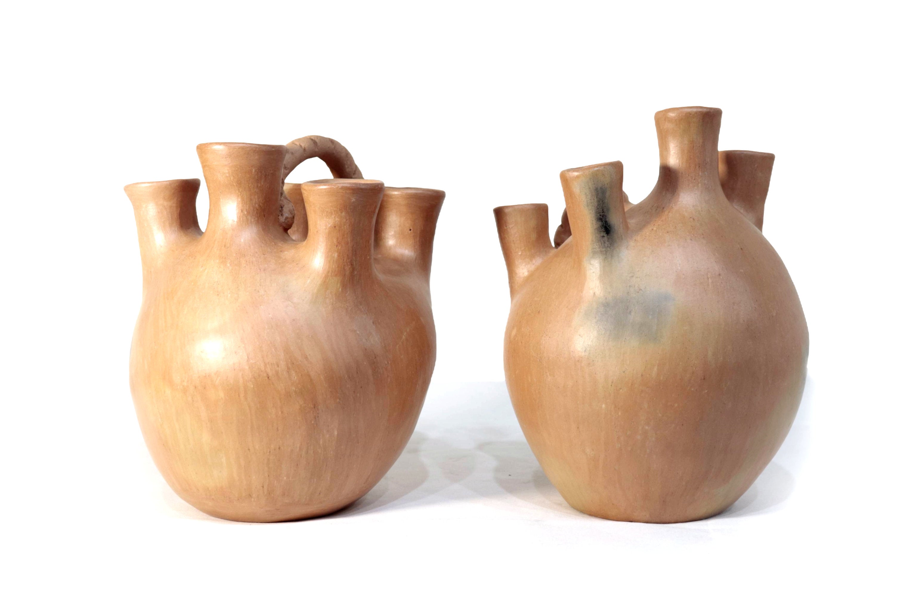 Pair of Vessel Ancestral Mixe Opossum Tail - 6.6 in. - Made to Order Silvia Mixe