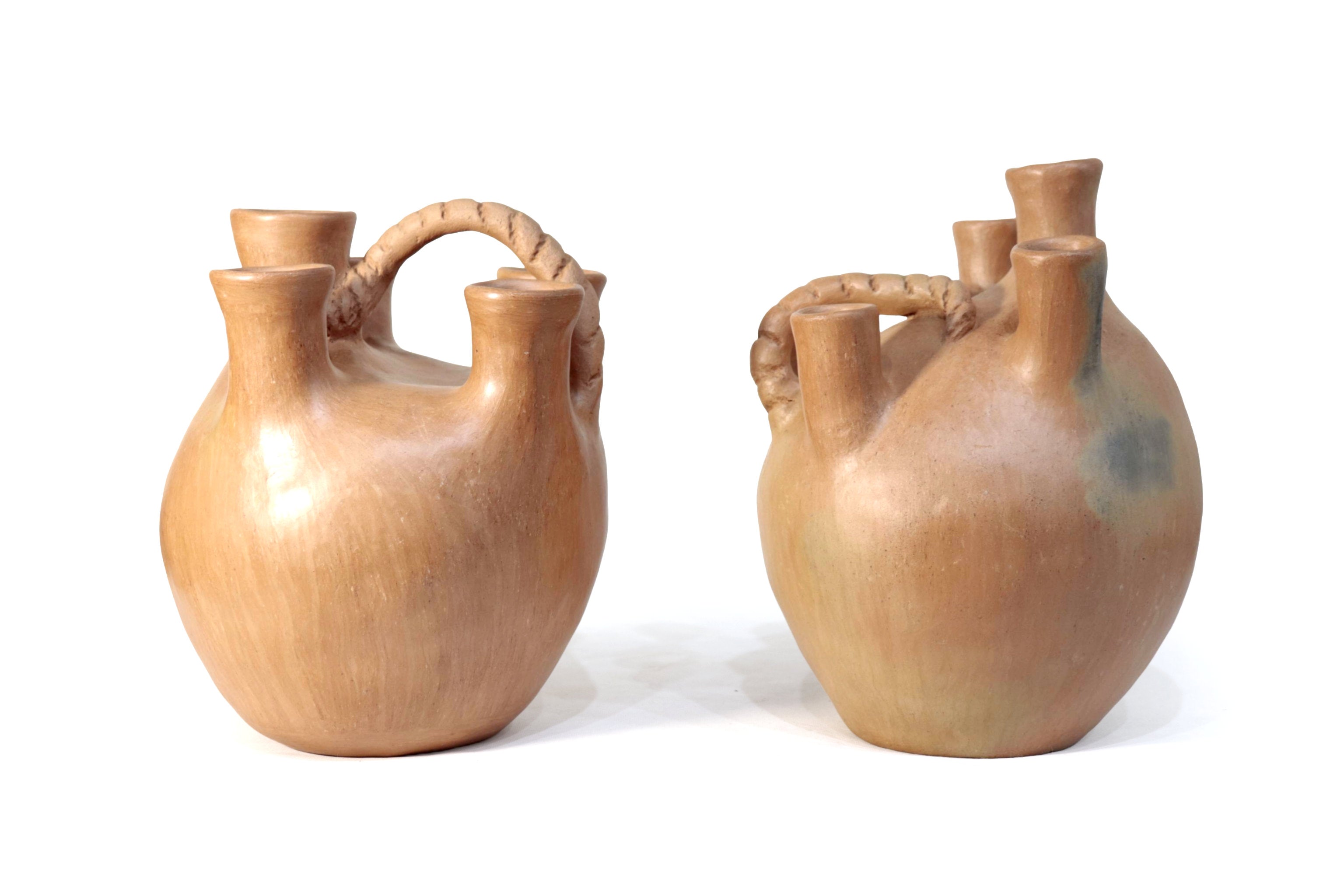 Pair of Vessel Ancestral Mixe Opossum Tail - 6.6 in. - Made to Order Silvia Mixe