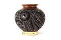 Black Clay Vase 9.4 in. Tere Oax