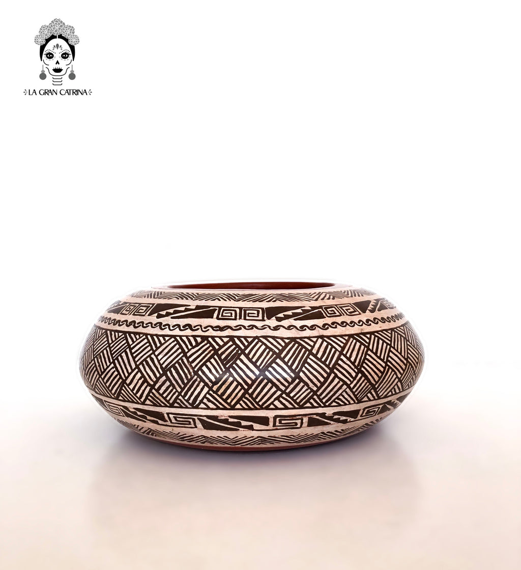 Cerámica roja - Saucer - 11.2 in. Ceramica Tzint