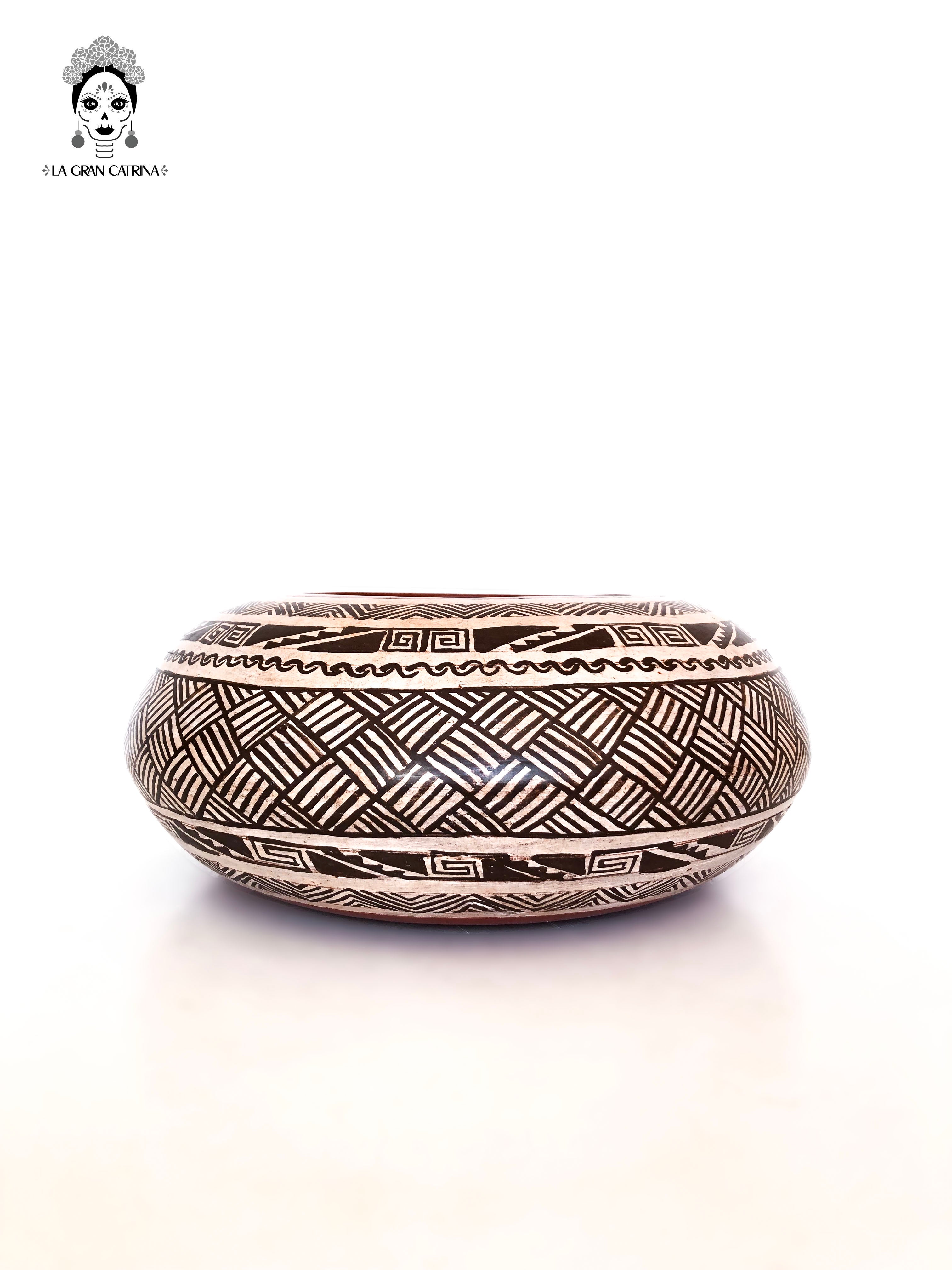 Cerámica roja - Saucer - 11.2 in. Ceramica Tzint