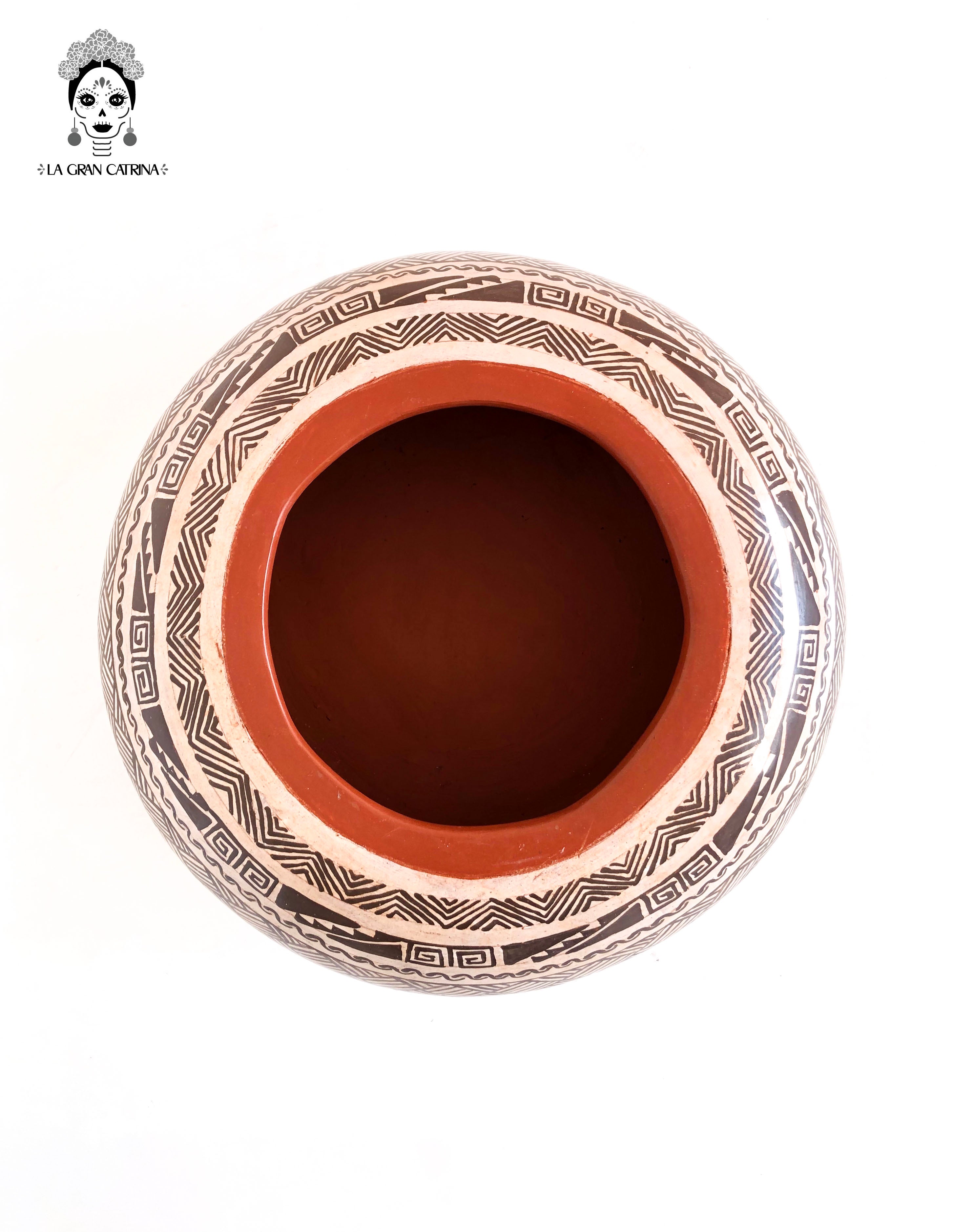 Cerámica roja - Saucer - 11.2 in. Ceramica Tzint