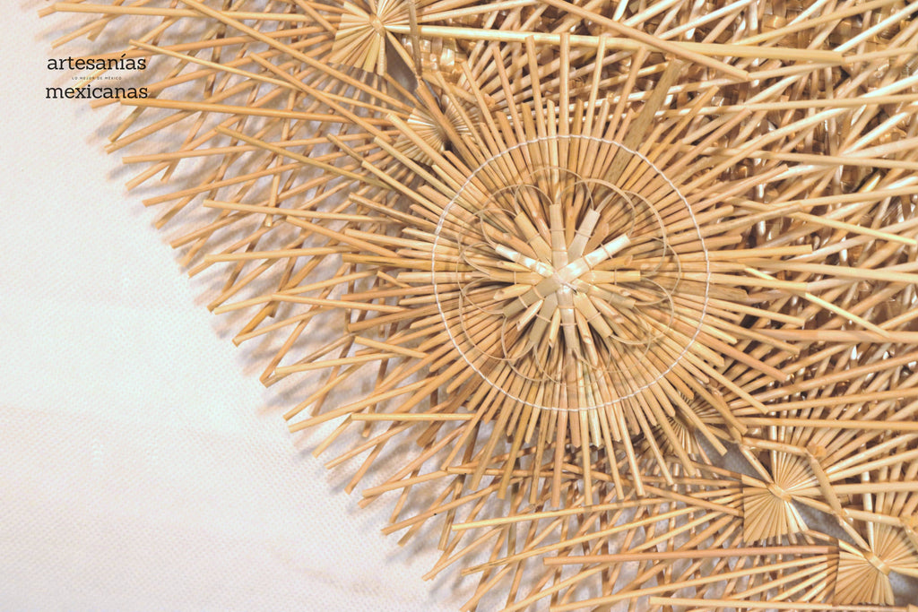 Wheat Straw Wall Circle - Constelación - 40 in. Panikua