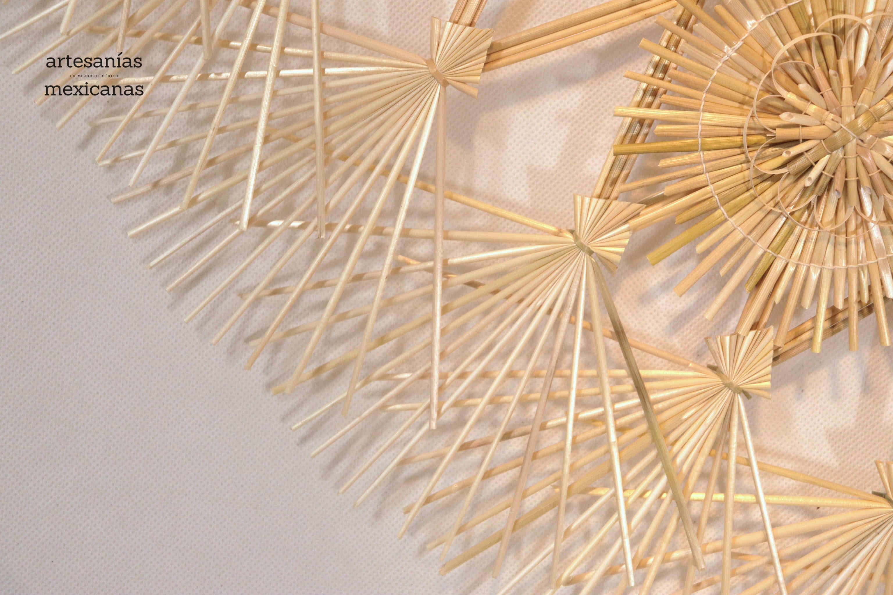 Wheat Straw Wall Circle - Sol - 53.1 in. Panikua