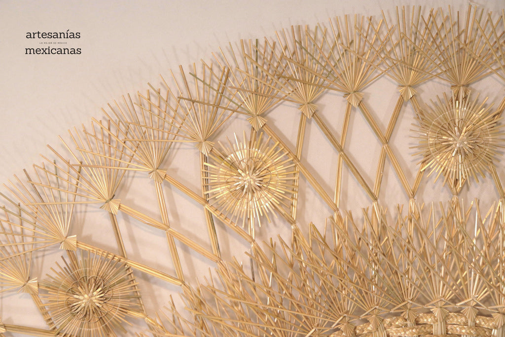 Wheat Straw Wall Circle - Sol - 53.1 in. Panikua
