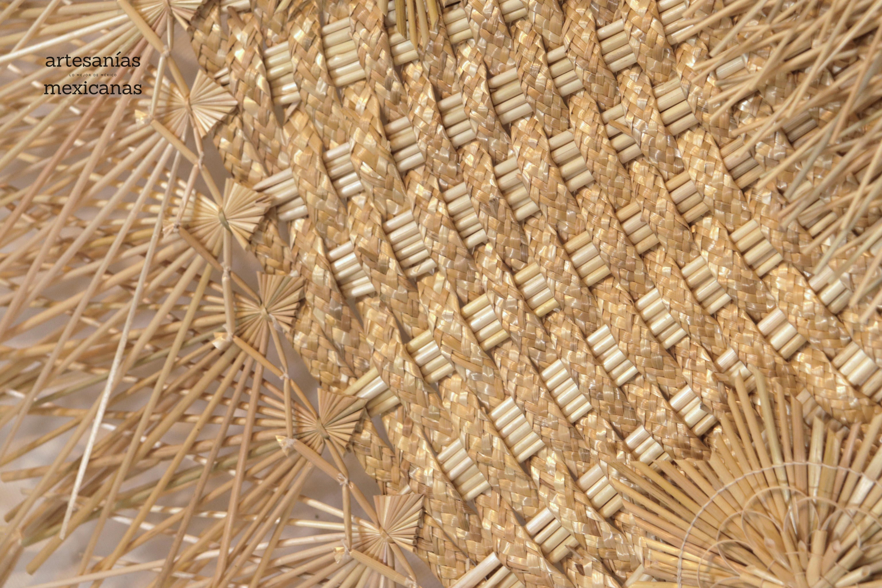 Wheat Straw Wall Circle - Sol - 53.1 in. Panikua