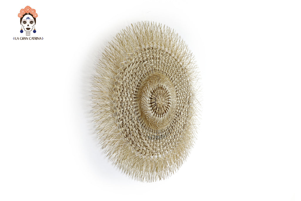 Wheat Circle Wall Art - Woven