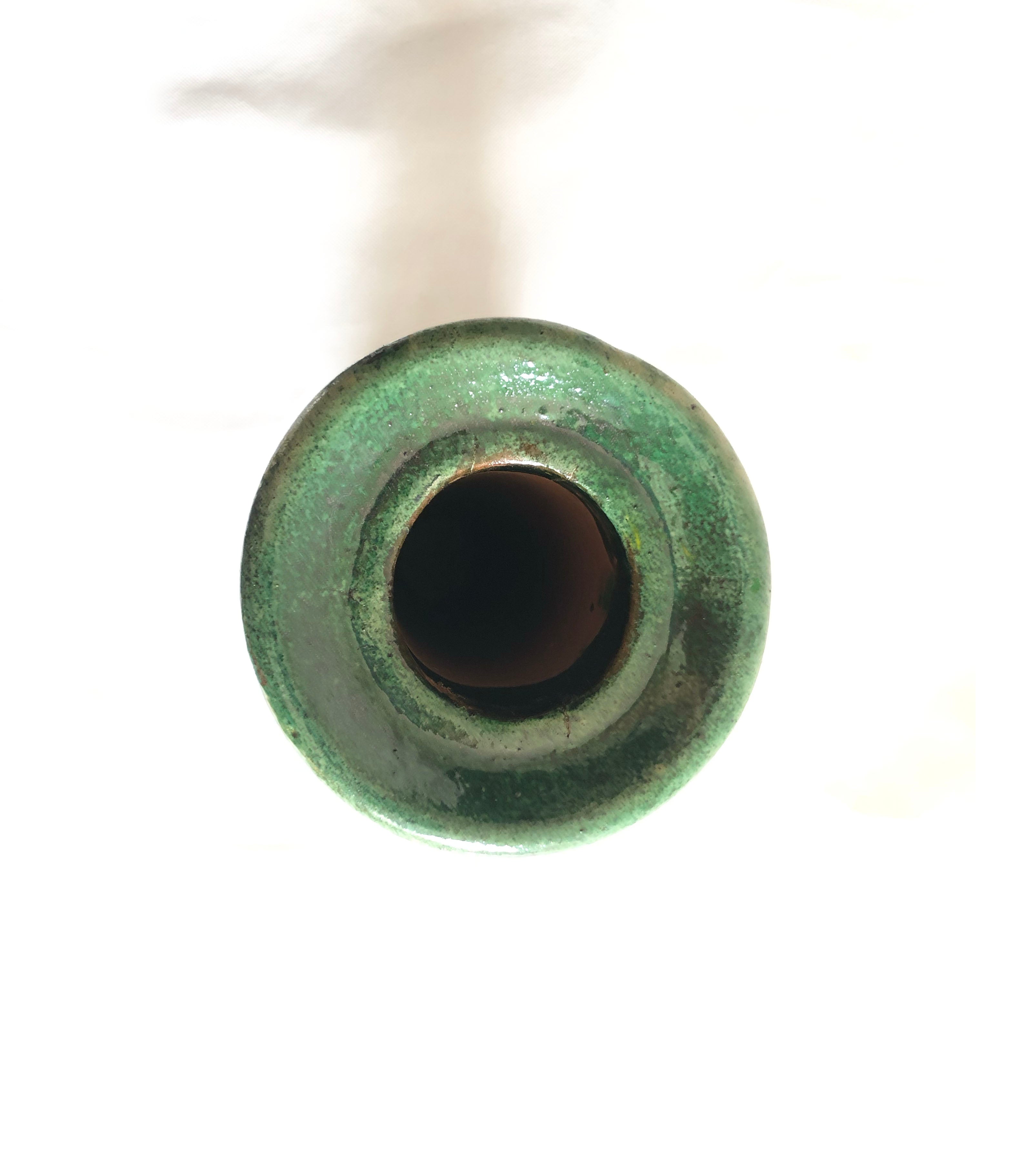 Porta Cirio Green - Glazed Clay - 15 in. Tereri