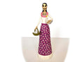 Catrina huevera - 19 in. Adan