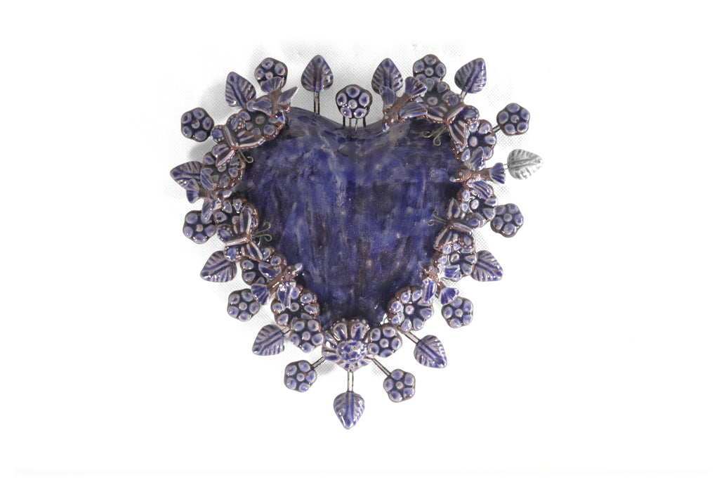 Heart Blue - 8.6 in. Montoya