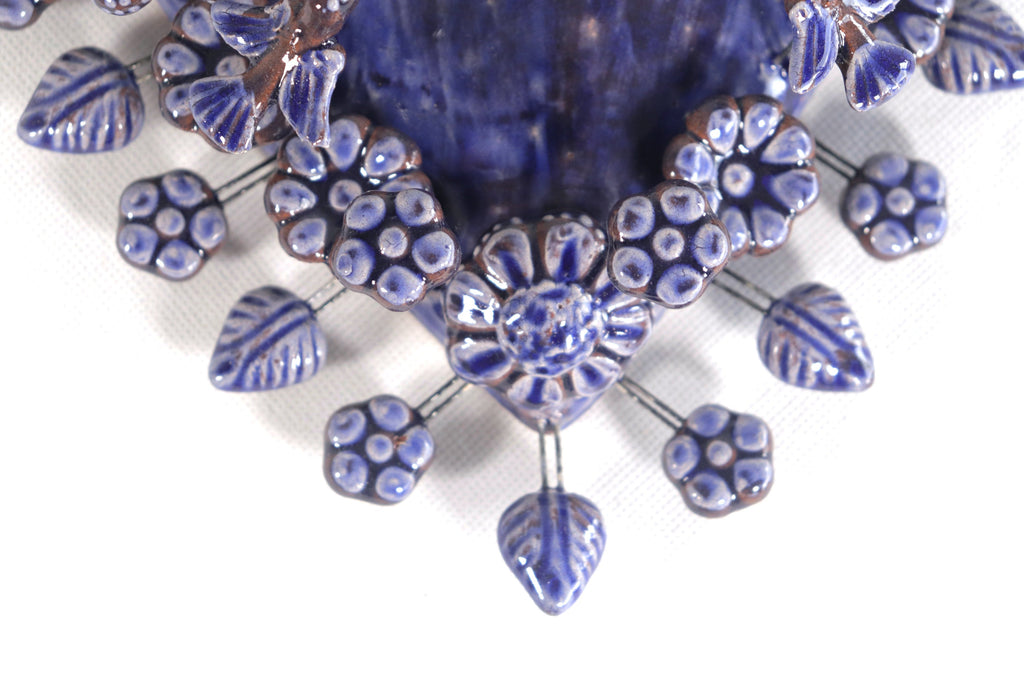 Heart Blue - 8.6 in. Montoya
