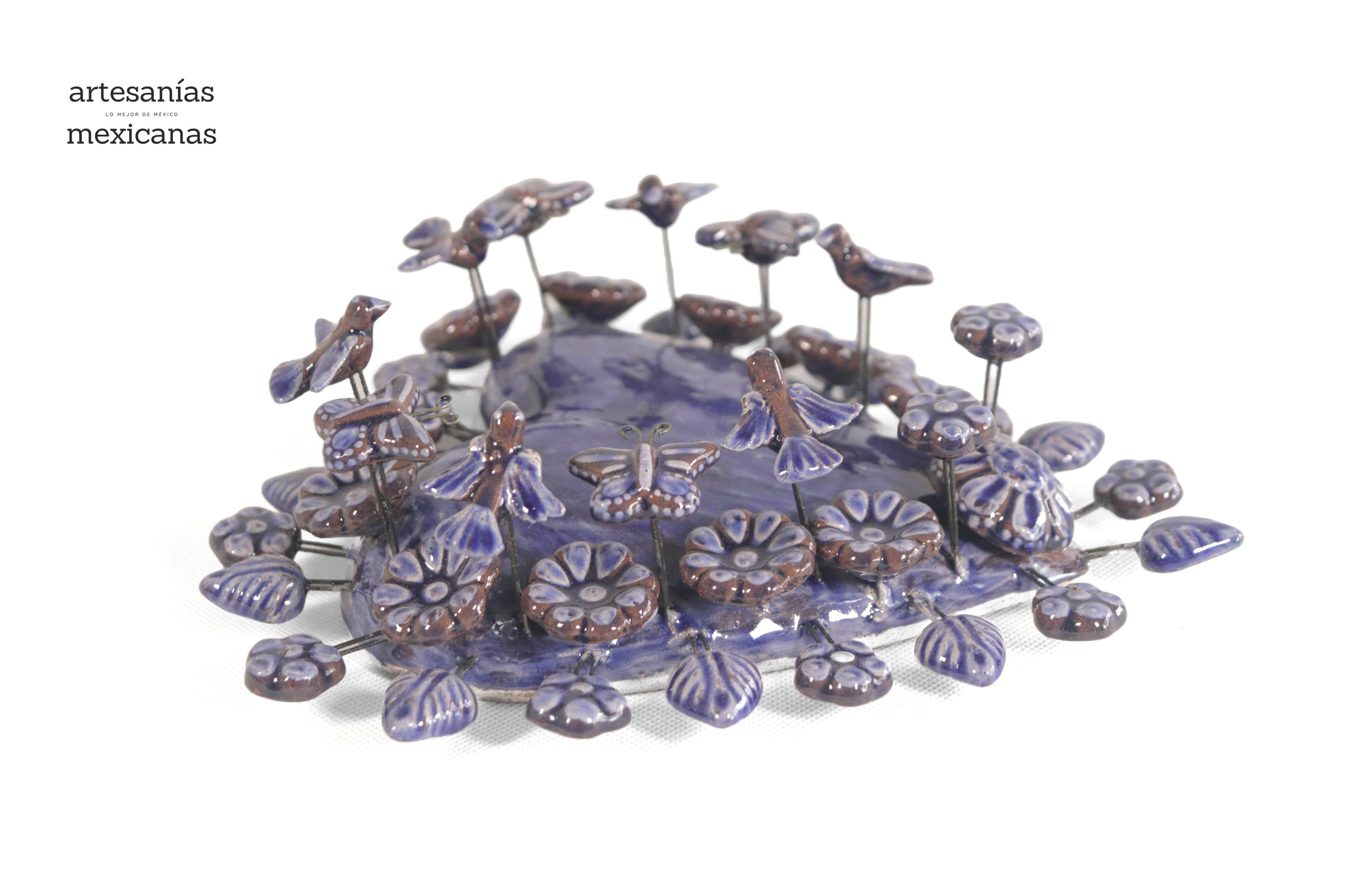 Heart Blue - 8.6 in. Montoya