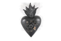 Clay Heart Black II - 9.8 in. Cecilio