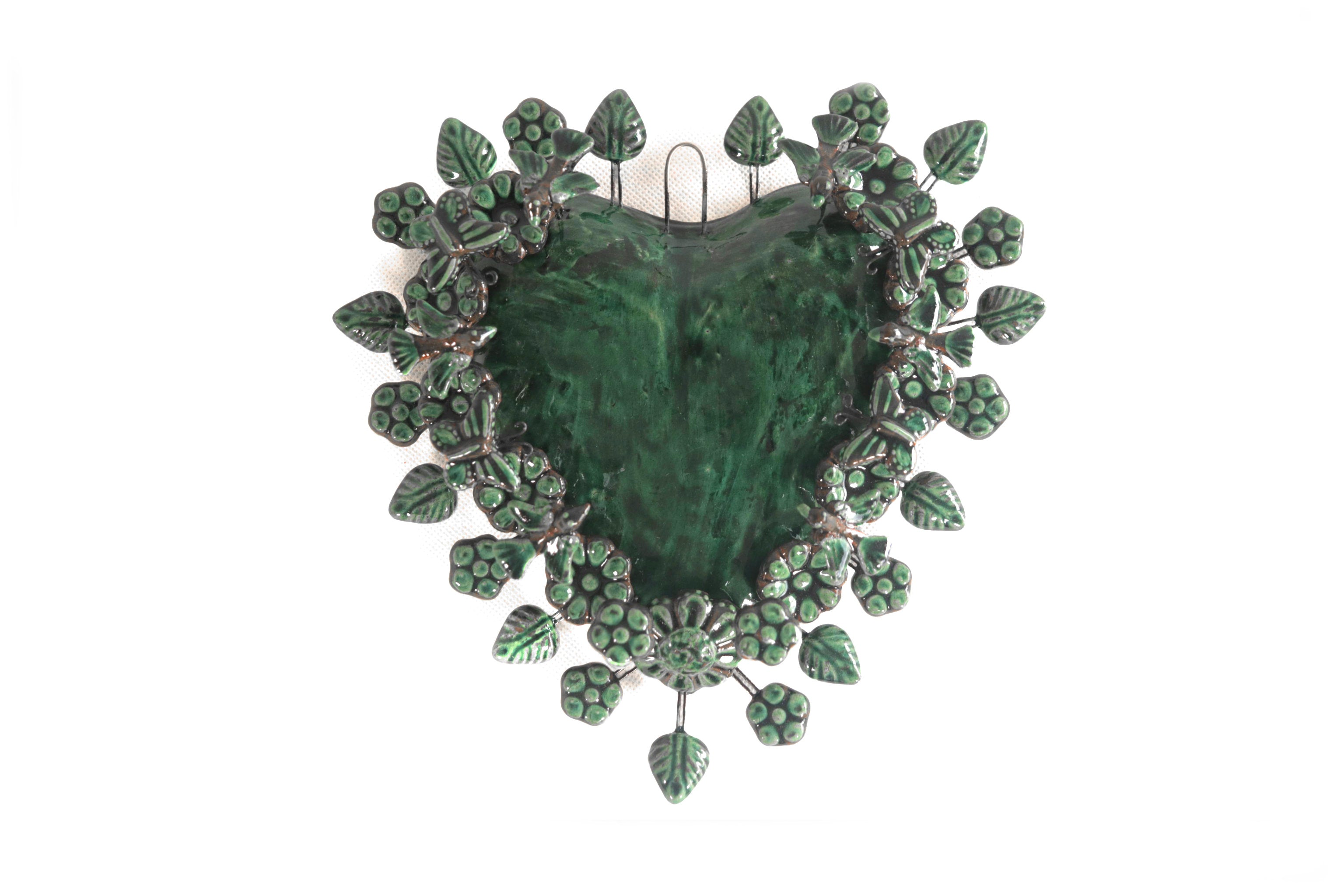 Heart Green - 8.6 in. Montoya
