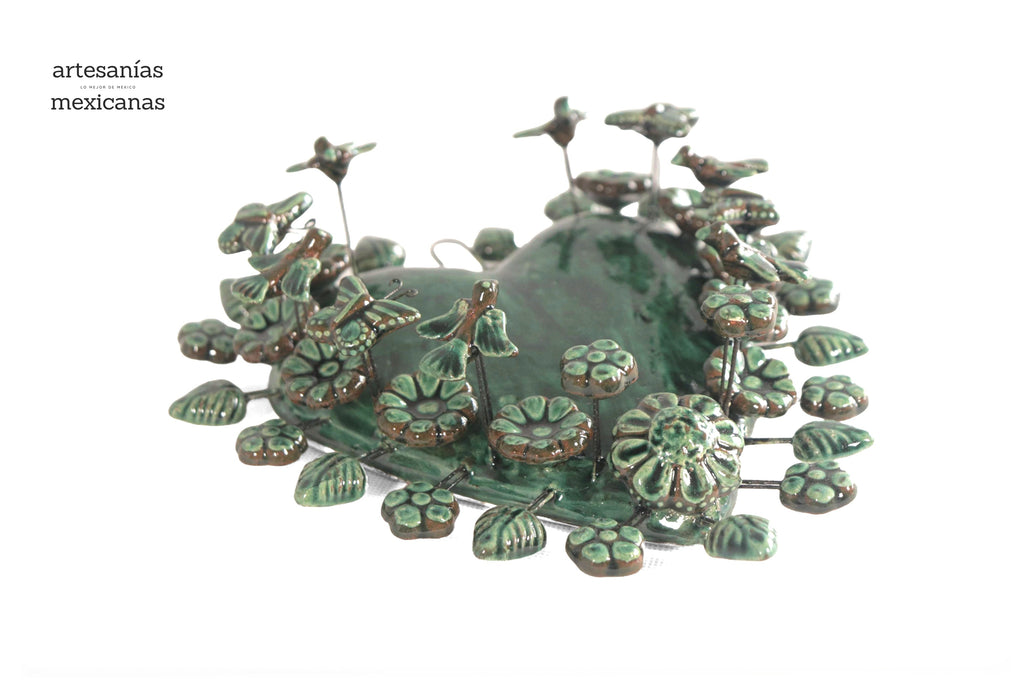 Heart Green - 8.6 in. Montoya