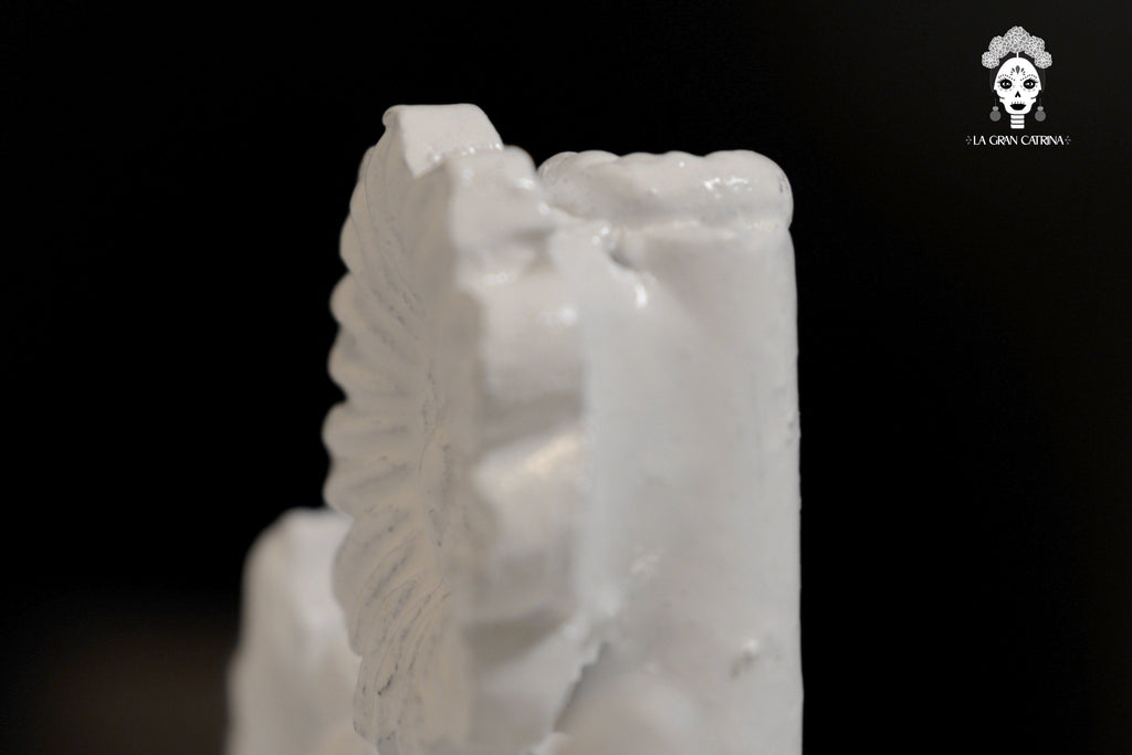 Cross white - Glazed Clay - 5.7 in. - in. Production Tereri