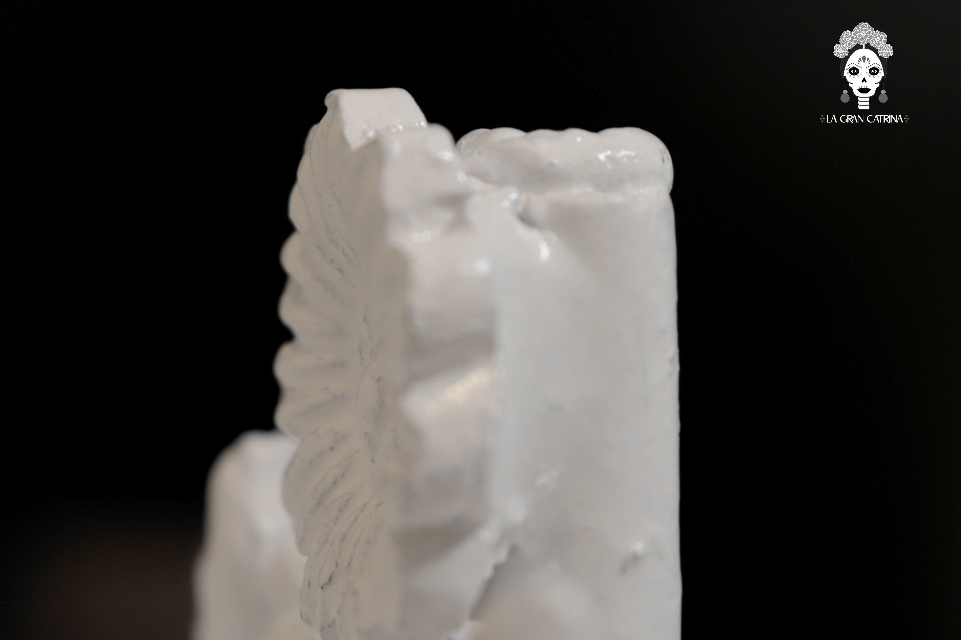 Cross white - Glazed Clay - 5.7 in. - in. Production Tereri